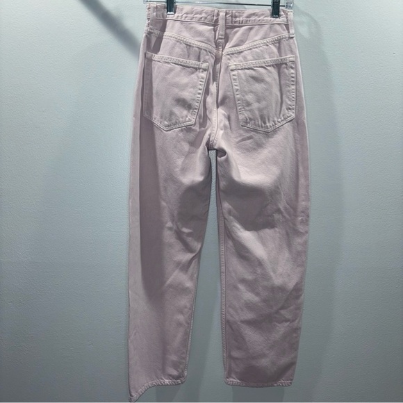 Ética Denim Tyler Vintage Straight High Waisted Jeans Pink Size 26 - Picture 9 of 15